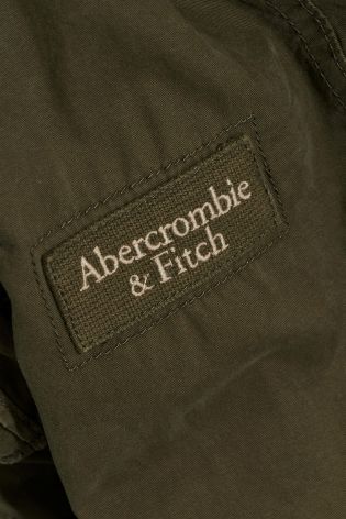 Khaki Abercrombie & Fitch Casual Jacket